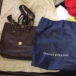 Dooney & Bourke Brown Leather Purse
